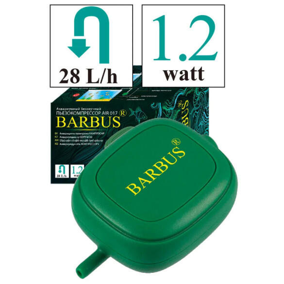 Компрессор BARBUS пьезо 1,2watt до 100л
