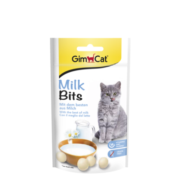Лакомство Витаминизированное  GimCat MilkBits для кошек, 20шт