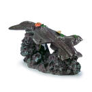 Декорация для аквариума Silver Berg Самолет 21*13*11cм, №703
