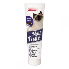 Паста Beaphar Malt Paste 25гр для выведения шерсти из желудка кошек