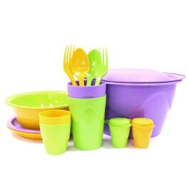 Набор для пикника СЛЕДОПЫТ ""Siesta"" пластик, на 2 персоны