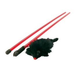 Дразнилка TRIXIE для кошки с пушистой мышью 50см