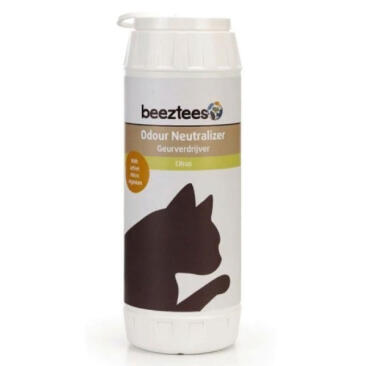 Нейтрализатор запаха Beeztees для кошачьих туалетов, лимон 750г