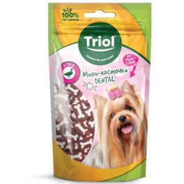 Лакомства Triol Dental для собак с мясом утки 70-80гр
