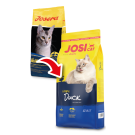 Корм в развес Josera JosiCat Crispy Duck для взрослых кошек, Утка, Рыба, 1кг