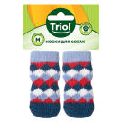 Носки для собак Triol "Ромбы", М