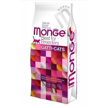 10кг Корм Monge Cat Monoprotein Sterilized Trout Монопротеиновый для стерилизованных кошек с Форелью "Бридер"