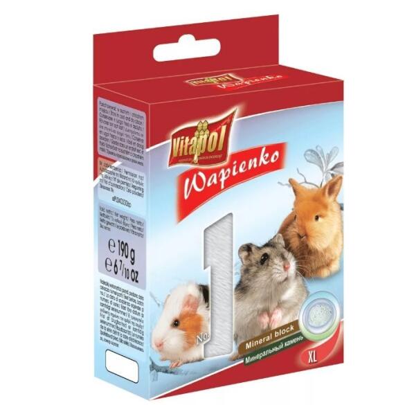 Минеральный камень Vitapol XL для грызунов и кролика, 190гр