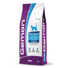 7кг Gemon Cat Sterilized Complete TUNA / SALMON Корм для стерилизованных кошек с тунцом и лососем