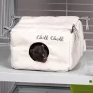 Домик CHILL CHOLL Chill Choll подвесной серый для хомяков и крыс, 12*17 см