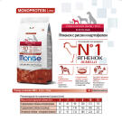 0,8кг Корм Monge Dog Monoprotein Mini Adult Lamb/Rice для взрослых собак мелких пород c Ягненком и рисом