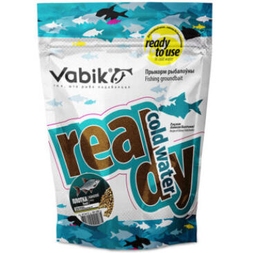 Прикормка Vabik Ready Cold Water Плотва Конопля 750гр