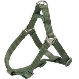 Шлея TRIXIE для собак Premium Harness S 40-50см/15мм лес