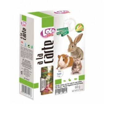 60гр Лакомство палочки Lolo Pets  Mix для грызунов