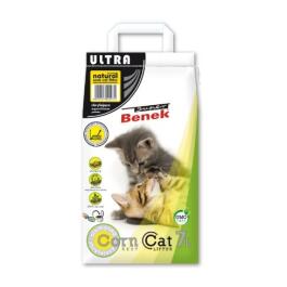 Наполнитель S Benek 7л Corn Cat Ultra кукурузный для кошек, впитывающий
