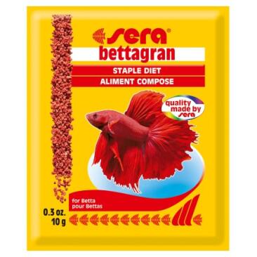 10гр Корм SERA Bettagran Гранулы для петушков