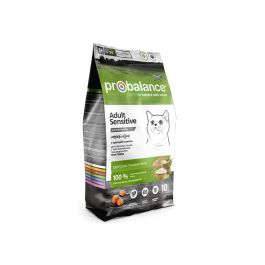 Корм в развес ProBalance Sensitive для кошек с чувствительным пищеварением Курица/Рис, 1кг