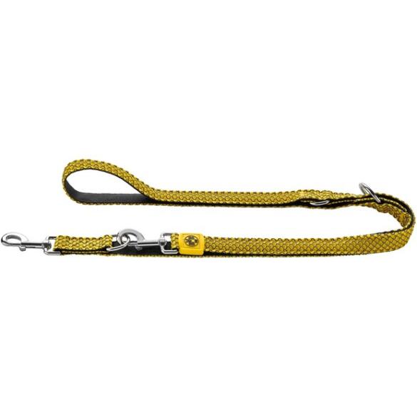 Поводок HUNTER T-Leash Hilo BVB для собак 20/200мм, Желтый