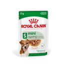 85гр Влажный корм ROYAL CANIN Mini Ageing для взрослых собак мелких пород старше 8 лет, в соусе (пауч)