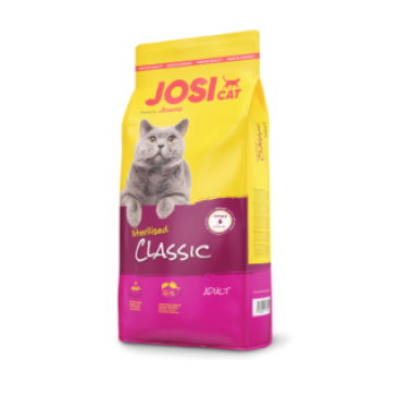 Корм JosiCat Sterilised Classic (Adult 32/10)  для взрослых кошек, со всеми необходимыми питательными веществами, высококачественной Рыбой, лосось 4%