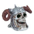 Декорация для аквариума Silver Berg Череп в шлеме 16*11*11,5cм, №725