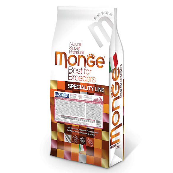 15кг Корм Monge Dog Monoprotein SP Adult Beef/Rice для взрослых собак всех пород c Говядиной и рисом