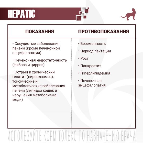 1,5кг Корм Monge VetSolution Cat Hepatic Вет. диета для кошек с заболеваниями печени