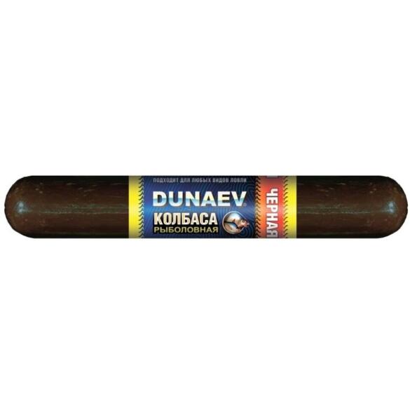 Прикормка "DUNAEV КОЛБАСА" 0.75кг Черная
