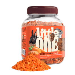 200гр Лакомство Little One Dried Carrot Сушеная морковь для всех грызунов