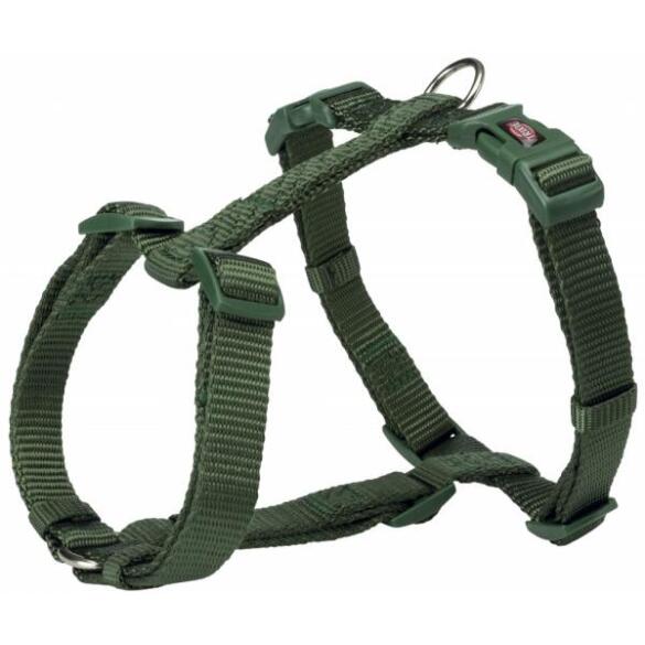 Шлея TRIXIE для собак Premium H-harness XS-S 30-44см/10мм лесной зеленый