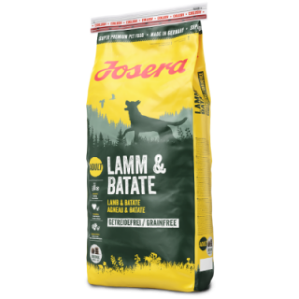 Корм в развес Josera Lamb&Batate беззерновой для взрослых собак всех пород Ягненок, Батат, 1кг