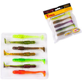 Резина Lucky John Tioga 3,4'' MIX2 6шт