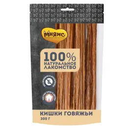 300г Лакомство Мнямс для собак кишки говяжьи