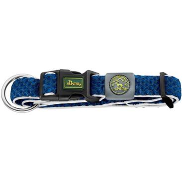 Ошейник HUNTER Collar Hilo VP охлаждающий, 40-60/XL, Синий, сетчатый текстиль