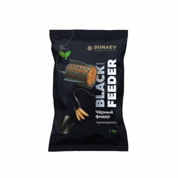 Прикормка DUNAEV BLACK Series 1 кг FEEDER