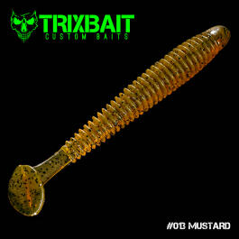 Резина Trix Swing Shad 2 #013 mustard
