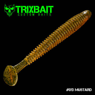 Резина Trix Swing Shad 2 #013 mustard