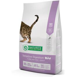 0,4кг Корм Nature's Protection NP Sensitive Digestion Poultry для кошек с чувствительным пищеварением с птицей