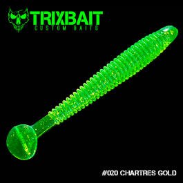 Резина Trix Swing Shad 2 #020 chartress gold