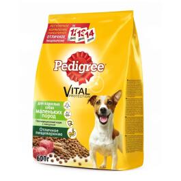 Корм PEDIGREE для взрослых собак мелких пород Говядина 600гр