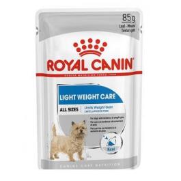 85гр Влажный корм ROYAL CANIN Light Weight Care для взрослых собак, склонных к полноте, паштет (пауч)