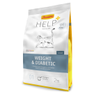 2кг Корм Josera Нelp Weight&Diabetic Cat (35,2/9,8) для взрослых кошек при избыточном весе и/или диабете