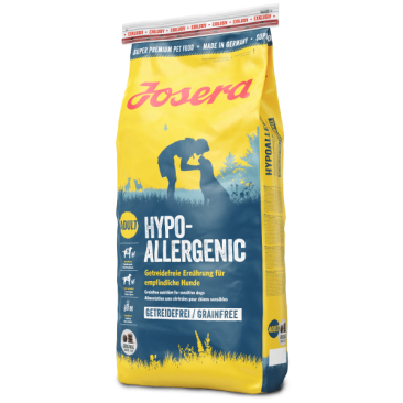 12,5кг Корм Josera Hypoallergenic (Adult SuperSensitive 22/12) для сверхчувствительных собак с проявленной аллергией с белком Насекомых и Овощами
