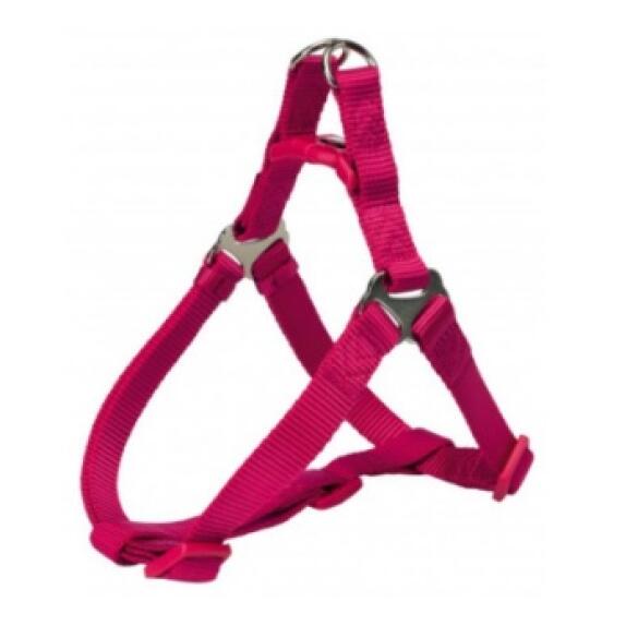 Шлея TRIXIE для собак Premium Harness XS-S 30-40см/10мм фуксия