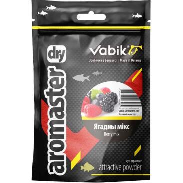 Аттрактант рыболовный Vabik AROMASTER-DRY Ягодный Микс 100мл