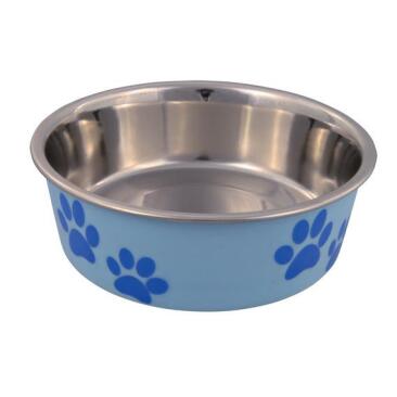 Миска TRIXIE металлическая с пластиковым покрытием 0,25 диам 12см, разные цвета