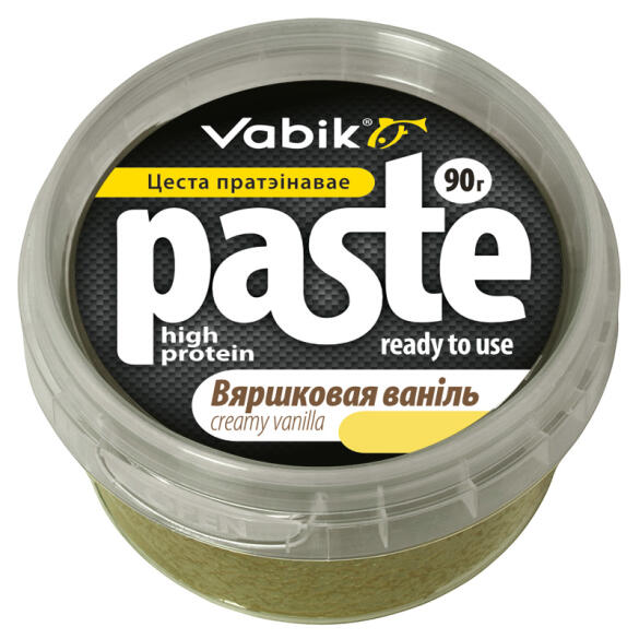 Приманка Vabik Paste тесто протеиновое Сливочная ваниль 90г