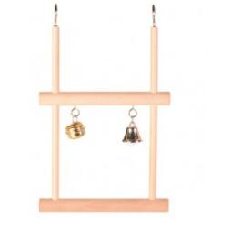 Качели TRIXIE для птиц с 2 колокольчиками 12*20см