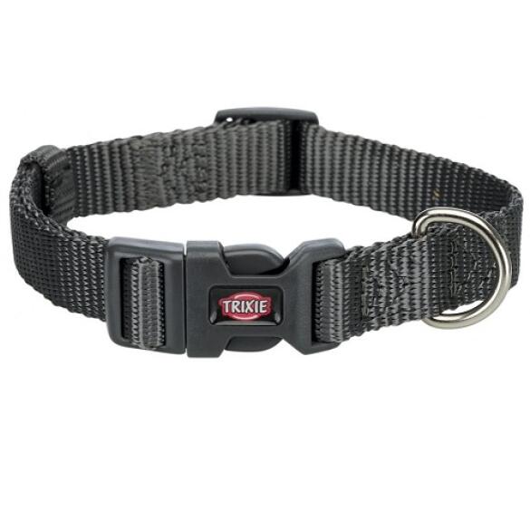 Ошейник TRIXIE Premium Collar S-M 30-45см/15мм графит