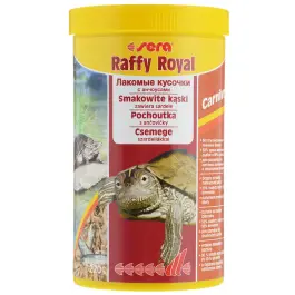 1000мл Корм SERA Raffy Royal для водяных черепах и других плотоядных рептилий